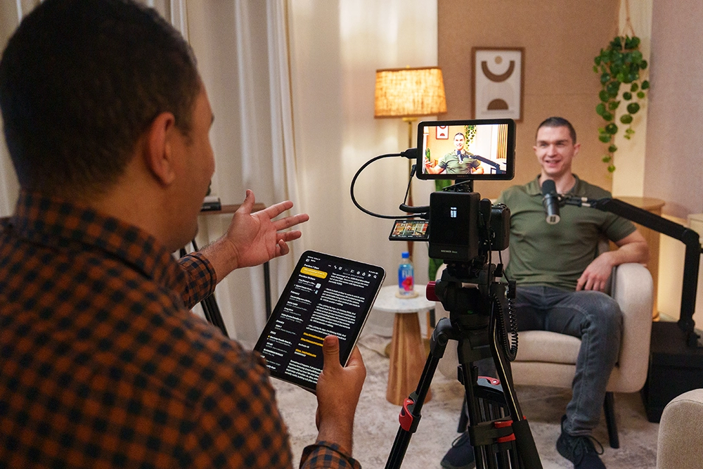 Produced video session