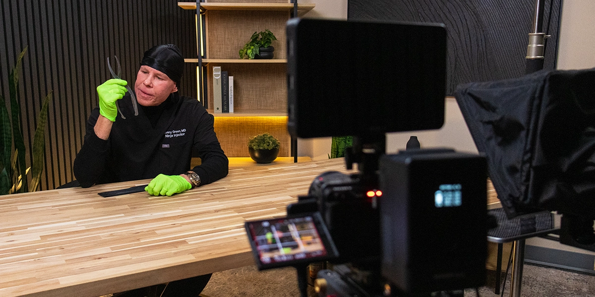Video production shoot at Signal House